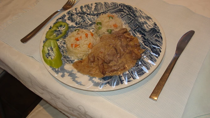 Stroganoff  dle mé tchýně
