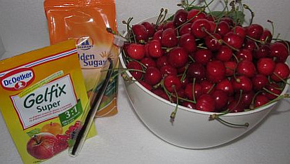 Třešňová marmeláda s vanilkou