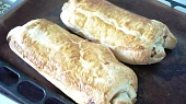 Tvarohovo-rybízový závin