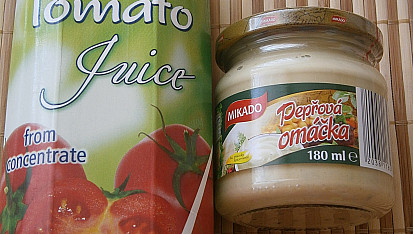 Vepřové plecko v rajčatech, Část použitých surovin