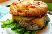 Vepřový grill-burger
