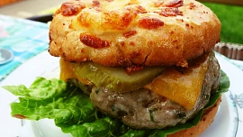 Vepřový grill-burger