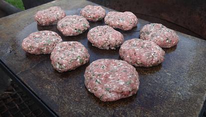 Vepřový grill-burger, Vepřový grill-burger