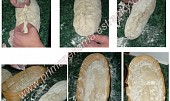 Základní kváskový chleba (Uzavření chleba a kynutí v ošatce)