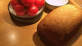 Banánový chleba s bílou čokoládou