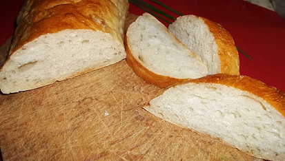 Chlebíčkové veky bez tuku-levnější, ..veka druhý den...