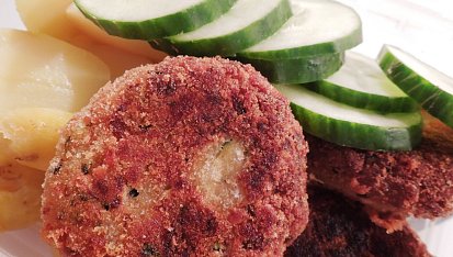 Cuketovo-sýrové krokety