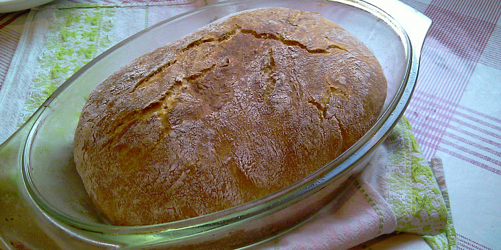 Domácí chleba z trouby