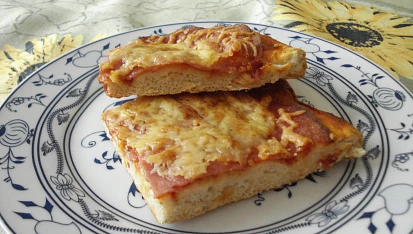 Domácí pizza a la mixér