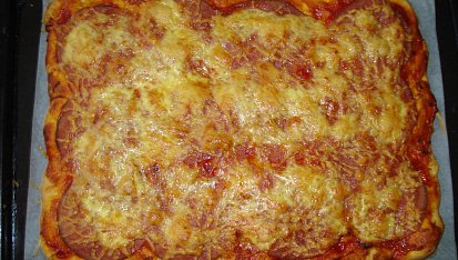 Domácí pizza a la mixér