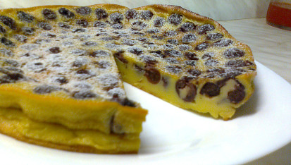 Francouzská třešňová bublanina (Clafoutis)