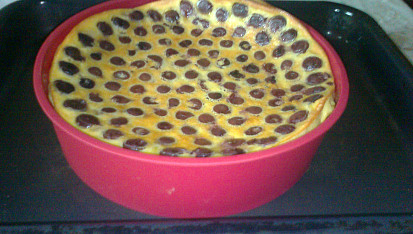 Francouzská třešňová bublanina (Clafoutis), Dá se to pozřít :-)