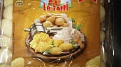 Gnocchi se špenátovým pyré, Nivou a kukuřicí, Koupené gnocchi