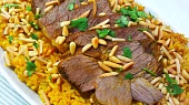 Hovězí s voňavou rýží po arabsku
