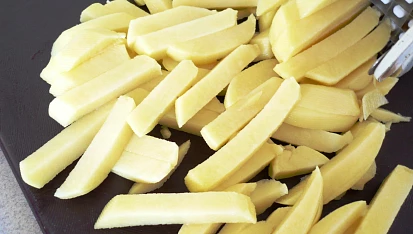 Hranolky pečené v troubě