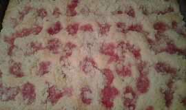 Hrníčkový borůvkový koláč na plechu