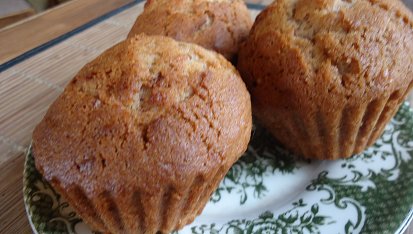 Jablečné muffiny s olivovým olejem