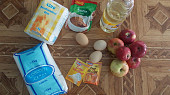Jablková bábovka - výborná a jednoduchá, Připravíme si ingredience...