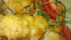 Květák v pikantním kabátku