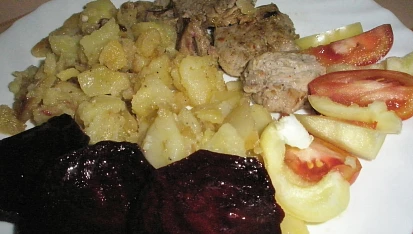 Marinovaná červená řepa