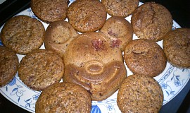Muffiny s jahodami a čokoládou