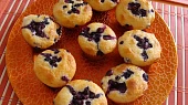 Muffiny s tvarohem a čokoládou