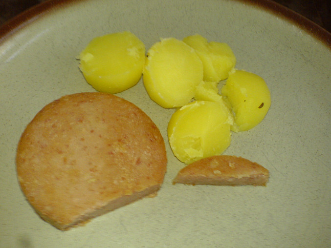 Opečený lunchmeat  s brambory