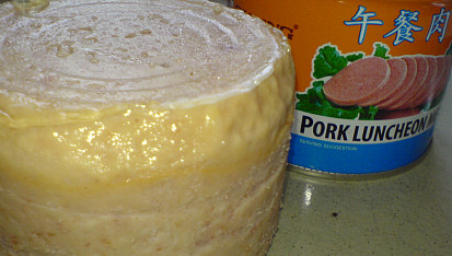 Opečený lunchmeat  s brambory