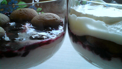 Ostružinové tiramisu