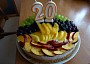 Ovocný dort ke dvacetinám