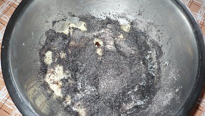 Pařené pěry, Hotové a máslem polévané