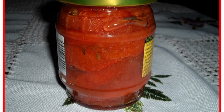Pečená rajčata ve vlastní šťávě