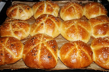 Peříčkové houstičky-kaiserky