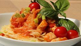 Pikantní omáčka na špagety s masem