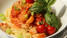 Pikantní omáčka na špagety s masem