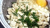 Pórková polévka s tofu knedlíčky