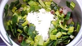 Špagetová dýně s pórkovým ragú