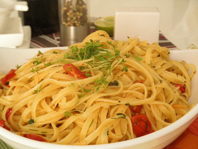 Špagety aglio e olio