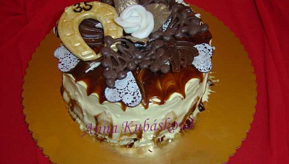 Tiramisu s karamelovým přelivem