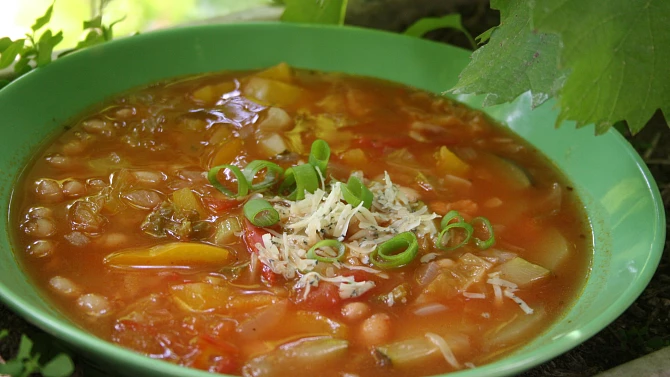 Toskánská minestrone