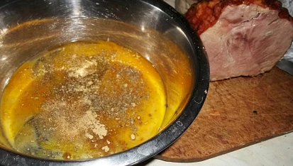 Uzené řízečky v těstíčku, těstíčko s kořením...