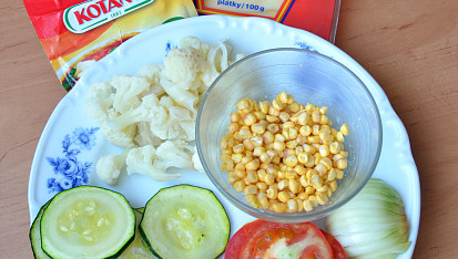 Zdravá květáková pizza bez mouky, Ingredience :)