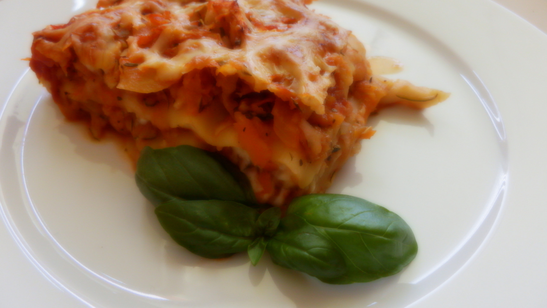 Zeleninové lasagne (bez bešamelu)