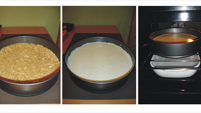 Americký cheescake, Příprava