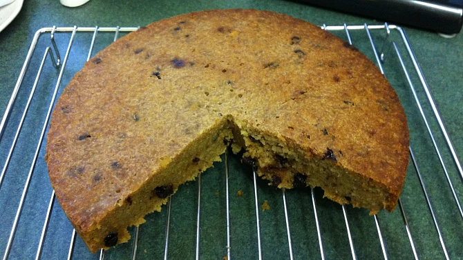 Bananovy moucnik, nestacila jsem moucnik ani nijak nacancat, mizel mi pod rukama
