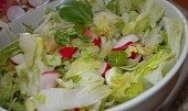 Barevný zeleninový salátek