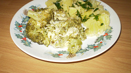 Brokolice se sýrem