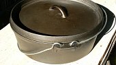Cejni s brambory zapečení v Dutch-Oven