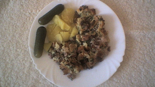 Cibuláček s uzeným