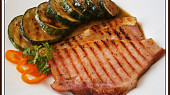 Cuketa naložená, na gril připravená (třeba s“Pražskou uzenou kýtou“), Cuketa naložená,na grilík připravená